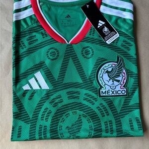 Adidas Mexico Green Soccer Jersey